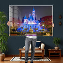 Disney Castle Wall Art Canvas Print – Magical Fairytale