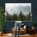 Misty Mountain Forest Wall Art Canvas Print by MyGreatCanvas | Canvas Wall Art Prints | Photo Prints & Wall Decor