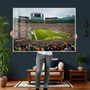 Green Bay Packers Stadium Wall Art Canvas Print, Lambeau by MyGreatCanvas | Canvas Wall Art Prints | Photo Prints & Wall Decor