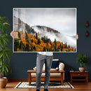 Autumn Forest Wall Art Canvas Print, Foggy Mountain by MyGreatCanvas | Canvas Wall Art Prints | Photo Prints & Wall Decor