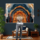 Abstract Wood Grain Canvas Print, Tree Ring Pattern Wall by MyGreatCanvas | Canvas Wall Art Prints | Photo Prints & Wall Decor