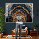 Abstract Wood Grain Canvas Print, Tree Ring Pattern Wall by MyGreatCanvas | Canvas Wall Art Prints | Photo Prints & Wall Decor