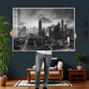 Atlanta Skyline Wall Art Canvas Print, Atlanta Downtown by MyGreatCanvas | Canvas Wall Art Prints | Photo Prints & Wall Decor