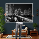 Austin Skyline Wall Art Canvas Print, Austin Downtown Night by MyGreatCanvas | Canvas Wall Art Prints | Photo Prints & Wall Decor