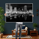 Baltimore Skyline Wall Art Canvas Print, Baltimore Downtown by MyGreatCanvas | Canvas Wall Art Prints | Photo Prints & Wall Decor