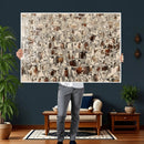 Abstract Longhorn Wall Art Canvas Print - Farm Animal by MyGreatCanvas | Canvas Wall Art Prints | Photo Prints & Wall Decor