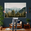 Mountain Forest Wall Art Canvas Print, Alpine Landscape by MyGreatCanvas | Canvas Wall Art Prints | Photo Prints & Wall Decor