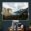 Yosemite Valley Mountain Wall Art Canvas Print, Granite by MyGreatCanvas | Canvas Wall Art Prints | Photo Prints & Wall Decor