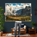 Yosemite Valley River Wall Art Canvas Print by MyGreatCanvas | Canvas Wall Art Prints | Photo Prints & Wall Decor