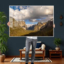 Yosemite Valley River Landscape Wall Art Canvas Print, by MyGreatCanvas | Canvas Wall Art Prints | Photo Prints & Wall Decor