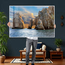 The Arch Cabo San Lucas Ocean Arch Wall Art Canvas Print, by MyGreatCanvas | Canvas Wall Art Prints | Photo Prints & Wall Decor
