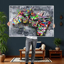 Graffiti Gaming Canvas Wall Art For Bedroom - Gaming Wall by MyGreatCanvas | Canvas Wall Art Prints | Photo Prints & Wall Decor