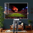 Auburn Stadium Wall Art Canvas Print, College Football Night by MyGreatCanvas | Canvas Wall Art Prints | Photo Prints & Wall Decor