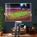 Clemson Football Stadium Wall Art Canvas Print, College by MyGreatCanvas | Canvas Wall Art Prints | Photo Prints & Wall Decor
