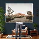 Joshua Tree Desert Wall Art Canvas Print, Minimal by MyGreatCanvas | Canvas Wall Art Prints | Photo Prints & Wall Decor