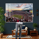 Donald W. Reynolds Razorback Stadium Wall Art Canvas Print – by MyGreatCanvas | Canvas Wall Art Prints | Photo Prints & Wall Decor
