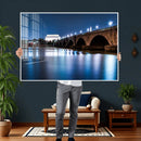 Washington DC Wall Art Canvas Print – Lincoln Memorial Night by MyGreatCanvas | Canvas Wall Art Prints | Photo Prints & Wall Decor