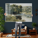 Streamside by Edward Mitchell Bannister Wall Art Canvas by MyGreatCanvas | Canvas Wall Art Prints | Photo Prints & Wall Decor
