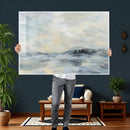 Abstract Coastal Landscape Wall Art Canvas Print – Soft Blue by MyGreatCanvas | Canvas Wall Art Prints | Photo Prints & Wall Decor