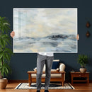 Abstract Coastal Landscape Wall Art Canvas Print – Soft Blue by MyGreatCanvas | Canvas Wall Art Prints | Photo Prints & Wall Decor