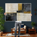 Abstract Gold and Black Wall Art Canvas Print – Modern by MyGreatCanvas | Canvas Wall Art Prints | Photo Prints & Wall Decor