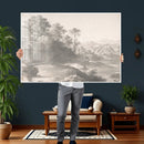 Van Poelenburch Landscape Canvas Wall Art — Dutch Golden Age by MyGreatCanvas | Canvas Wall Art Prints | Photo Prints & Wall Decor
