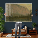 Frederic Edwin Church Hintersee Canvas Print, Hudson River by MyGreatCanvas | Canvas Wall Art Prints | Photo Prints & Wall Decor