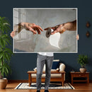 Funny Bathroom Wall Art Canvas, Creation of Toilet Paper by MyGreatCanvas | Canvas Wall Art Prints | Photo Prints & Wall Decor