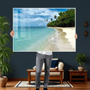 Puerto Rico Beach Paradise Wall Art – Tropical Coastal Print by MyGreatCanvas | Canvas Wall Art Prints | Photo Prints & Wall Decor