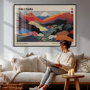 Yayoi Kusama Wall Art – Framed Japanese Abstract Art Print,