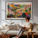 Framed Yayoi Kusama 1986 Wall Art Print – Japanese Wall Art