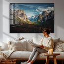 Yosemite National Park Canvas Wall Art – Framed Mountain by MyGreatCanvas | Canvas Wall Art Prints | Photo Prints & Wall Decor