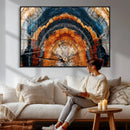 Abstract Wood Grain Canvas Print, Tree Ring Pattern Wall by MyGreatCanvas | Canvas Wall Art Prints | Photo Prints & Wall Decor