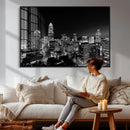 Atlanta Skyline Wall Art Canvas Print, Atlanta Downtown by MyGreatCanvas | Canvas Wall Art Prints | Photo Prints & Wall Decor