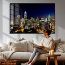 Atlanta Skyline Wall Art Canvas Print – Modern Cityscape by MyGreatCanvas | Canvas Wall Art Prints | Photo Prints & Wall Decor