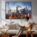Atlanta Skyline Wall Art Canvas Print, Atlanta Downtown by MyGreatCanvas | Canvas Wall Art Prints | Photo Prints & Wall Decor