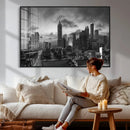 Atlanta Skyline Wall Art Canvas Print, Atlanta Downtown by MyGreatCanvas | Canvas Wall Art Prints | Photo Prints & Wall Decor