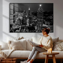 Atlanta Skyline Wall Art Canvas Print, Atlanta Downtown by MyGreatCanvas | Canvas Wall Art Prints | Photo Prints & Wall Decor