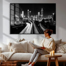 Atlanta Skyline Wall Art Canvas Print, Atlanta Downtown by MyGreatCanvas | Canvas Wall Art Prints | Photo Prints & Wall Decor