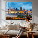 Baltimore Skyline Wall Art Canvas Print, Baltimore Downtown by MyGreatCanvas | Canvas Wall Art Prints | Photo Prints & Wall Decor