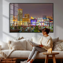 Baltimore Skyline Wall Art Canvas Print, Baltimore Downtown by MyGreatCanvas | Canvas Wall Art Prints | Photo Prints & Wall Decor
