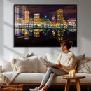 Baltimore Skyline Wall Art Canvas Print, Baltimore Downtown by MyGreatCanvas | Canvas Wall Art Prints | Photo Prints & Wall Decor