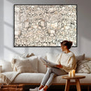 Abstract Bison Wall Art Canvas Print - Abstract Longhorn by MyGreatCanvas | Canvas Wall Art Prints | Photo Prints & Wall Decor