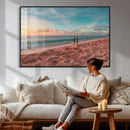 Pastel Beach Wall Art Canvas Print – Soft Coastal by MyGreatCanvas | Canvas Wall Art Prints | Photo Prints & Wall Decor