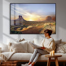 Monument Valley Desert Wall Art Canvas Print, Southwest by MyGreatCanvas | Canvas Wall Art Prints | Photo Prints & Wall Decor