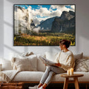 Yosemite Valley River Wall Art Canvas Print by MyGreatCanvas | Canvas Wall Art Prints | Photo Prints & Wall Decor