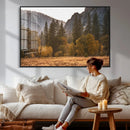 Yosemite Valley Autumn Forest Landscape Wall Art Canvas by MyGreatCanvas | Canvas Wall Art Prints | Photo Prints & Wall Decor