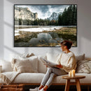 Yosemite Valley Mountain Wall Art Canvas Print, Granite by MyGreatCanvas | Canvas Wall Art Prints | Photo Prints & Wall Decor