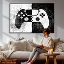 Abstract Gaming Controller Wall Art Canvas Print by MyGreatCanvas | Canvas Wall Art Prints | Photo Prints & Wall Decor