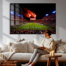 Auburn Stadium Wall Art Canvas Print, College Football Night by MyGreatCanvas | Canvas Wall Art Prints | Photo Prints & Wall Decor